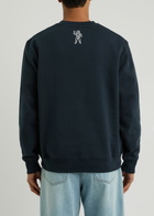 Billionaire Boys Club Astro Embellished Cotton Sweatshirt Navy
