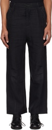 Professor.E Black Sheer PT Trousers