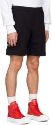 Alexander McQueen Black Cotton Shorts