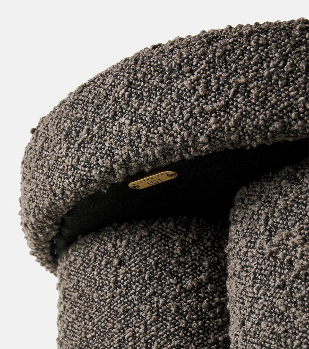 101 Copenhagen Big Foot bouclé stool