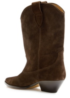 Isabel Marant étoile Duerto 40 Western Suede Mid-calf Boots Brown