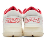 AMIRI White & Red MA-94 Sneakers