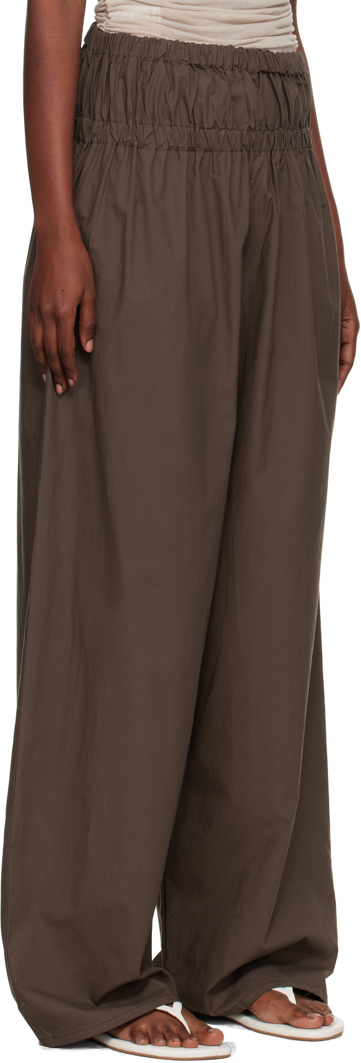 Baserange Brown Tin Lounge Pants