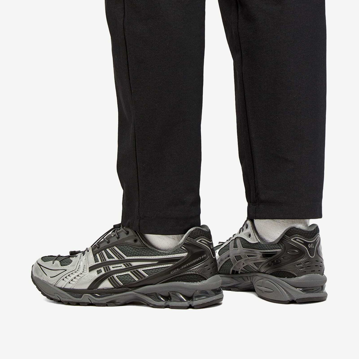 Asics Men's x Unaffected Gel-Kayano 14 Sneakers in Dark Shadow/Pure Silver