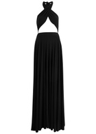 Norma Kamali Jersey Maxi Dress Black
