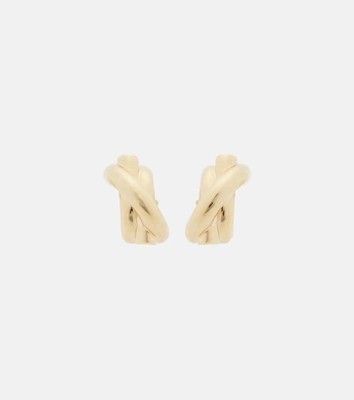 Photo: Ferragamo Gold-plated earrings