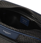 Serapian - Coated-Canvas Wash Bag - Black