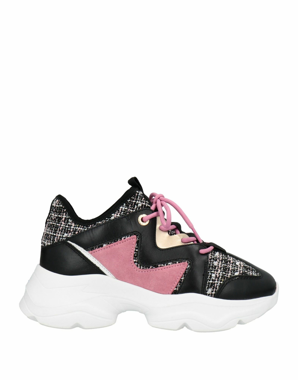 Manila Grace Womens Sneakers in Black