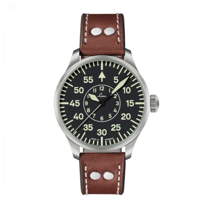 Photo: Laco Aachen Automatic Black Dial Mens Watch 861690.2