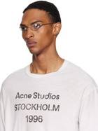 Acne Studios Silver Steel Glasses