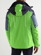 Kjus - Force Panelled Hooded Ski Jacket - Green