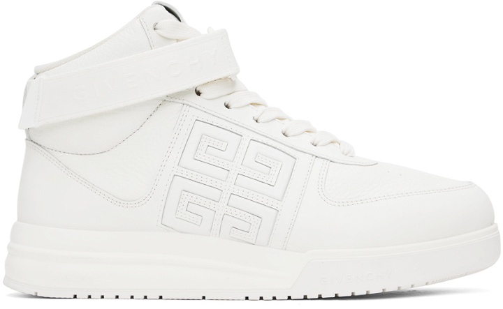 Photo: Givenchy White G4 Sneakers