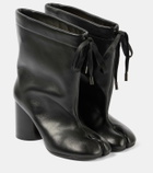 Maison Margiela Tabi drawstring leather ankle boots