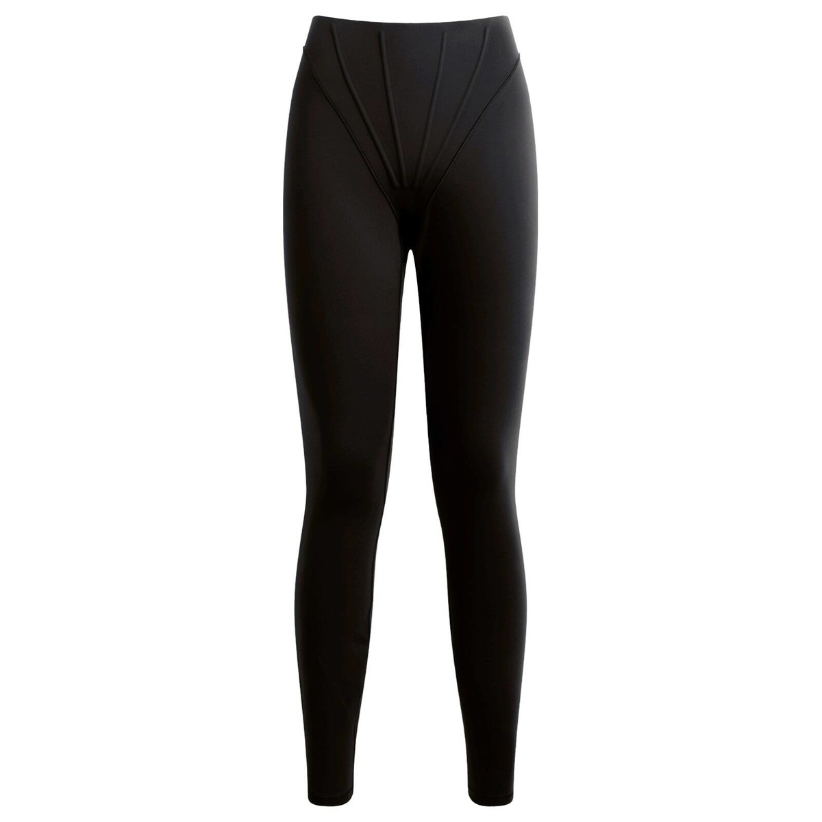 Nike Women's x SKIMS Matte High Waist Corset Legging 26" in Obsidian