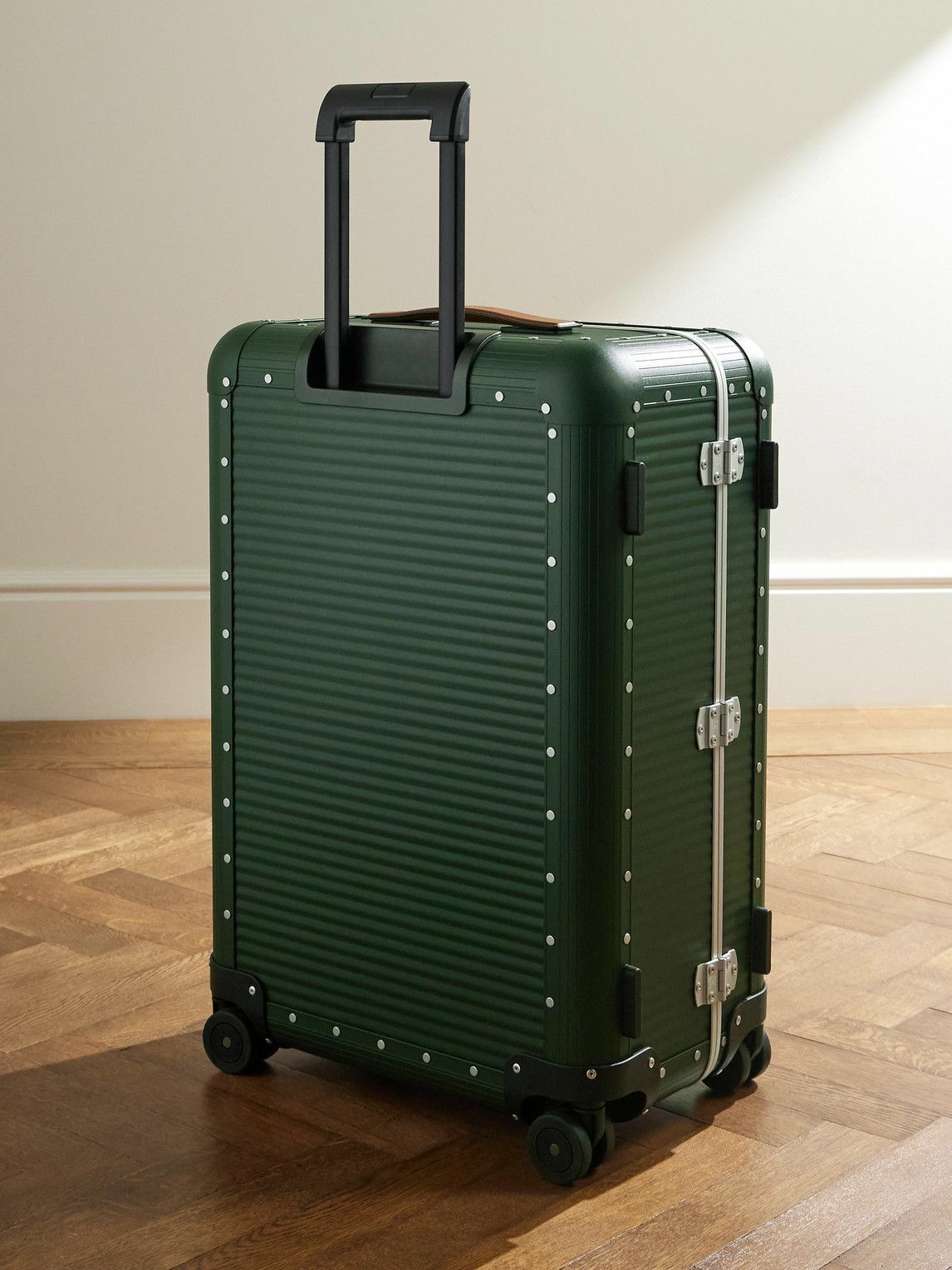 FPM Milano - Bank Spinner 68cm Leather-Trimmed Polycarbonate Spinner Suitcase