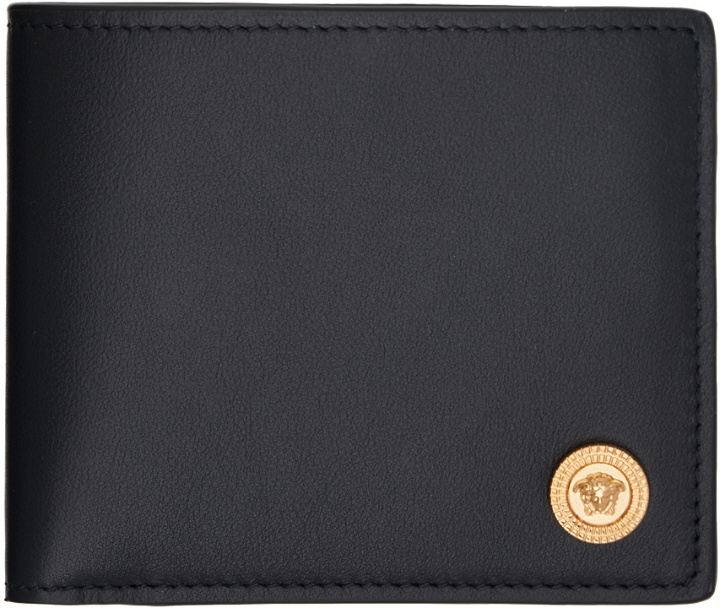 Photo: Versace Black Medusa Biggie Wallet