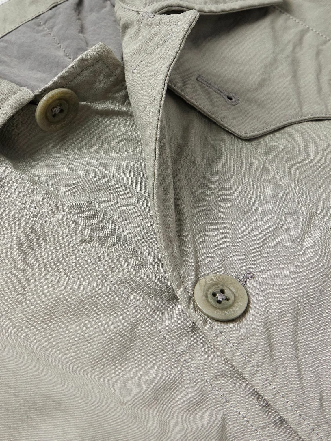 C.P. Company - Shell Trench Coat - Gray