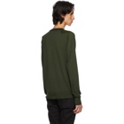 Balmain Green Badge Logo Sweater