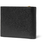 Thom Browne - Pebble-Grain Leather Billfold Wallet - Black