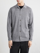 Lardini - Virgin Wool Polo Shirt - Gray