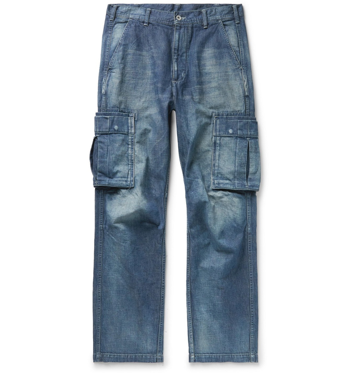 Neighborhood - Denim Cargo Jeans - Blue Neighborhood