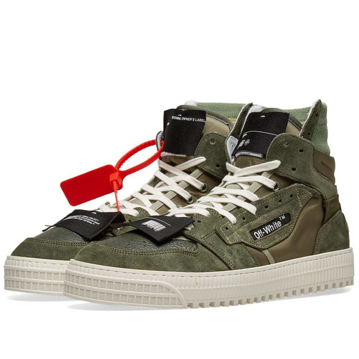 Photo: Off-White Off-Court Sneaker Military Green