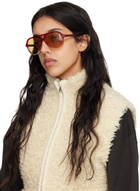 Isabel Marant Red Naya Sunglasses