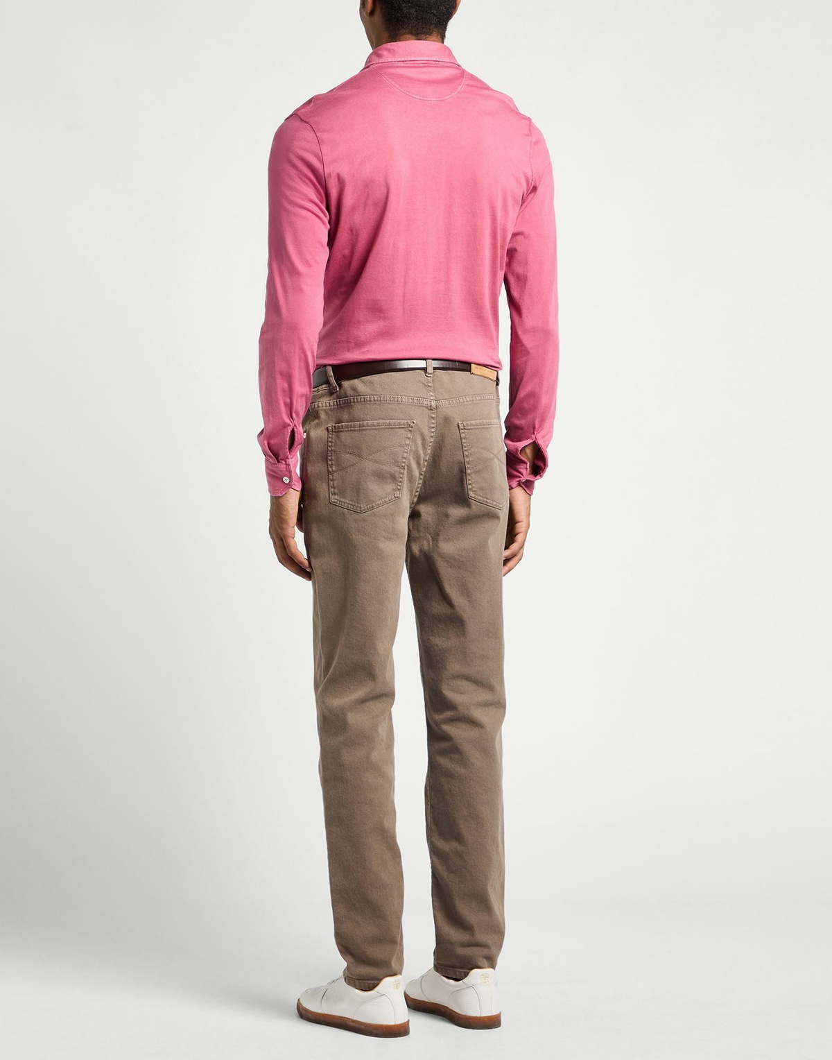 Fedeli Mens Polo shirt Garnet