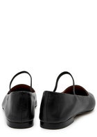 Atp Atelier Petina Mary Jane Leather Flats Black