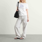 Closed Women's Stay Button Print T-Shirt in White