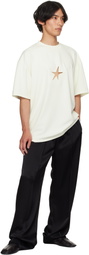 Mugler White Star Oversized T-shirt