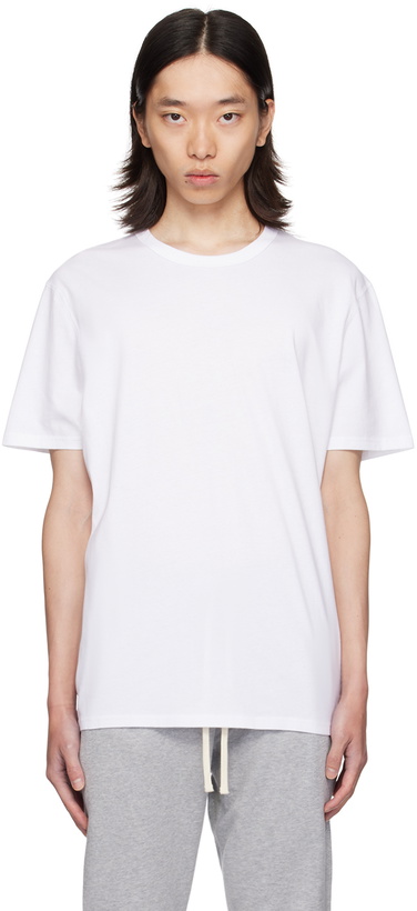 Photo: Reigning Champ Two-Pack White Lightweight T-Shirt