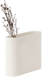 Muuto Off-White Small Ridge Vase