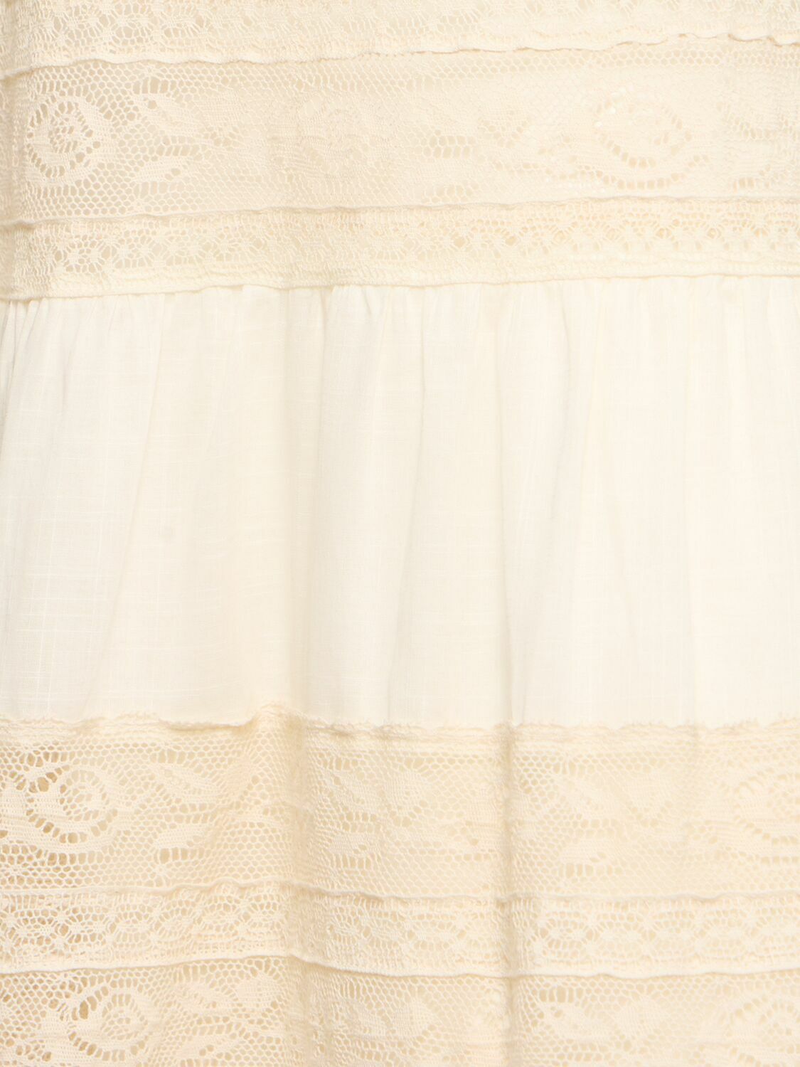 【Zimmermann】アカシア リネン ドレス☆関税込 ZIMMERMANN Acacia Lace Long Dress Zimmermann