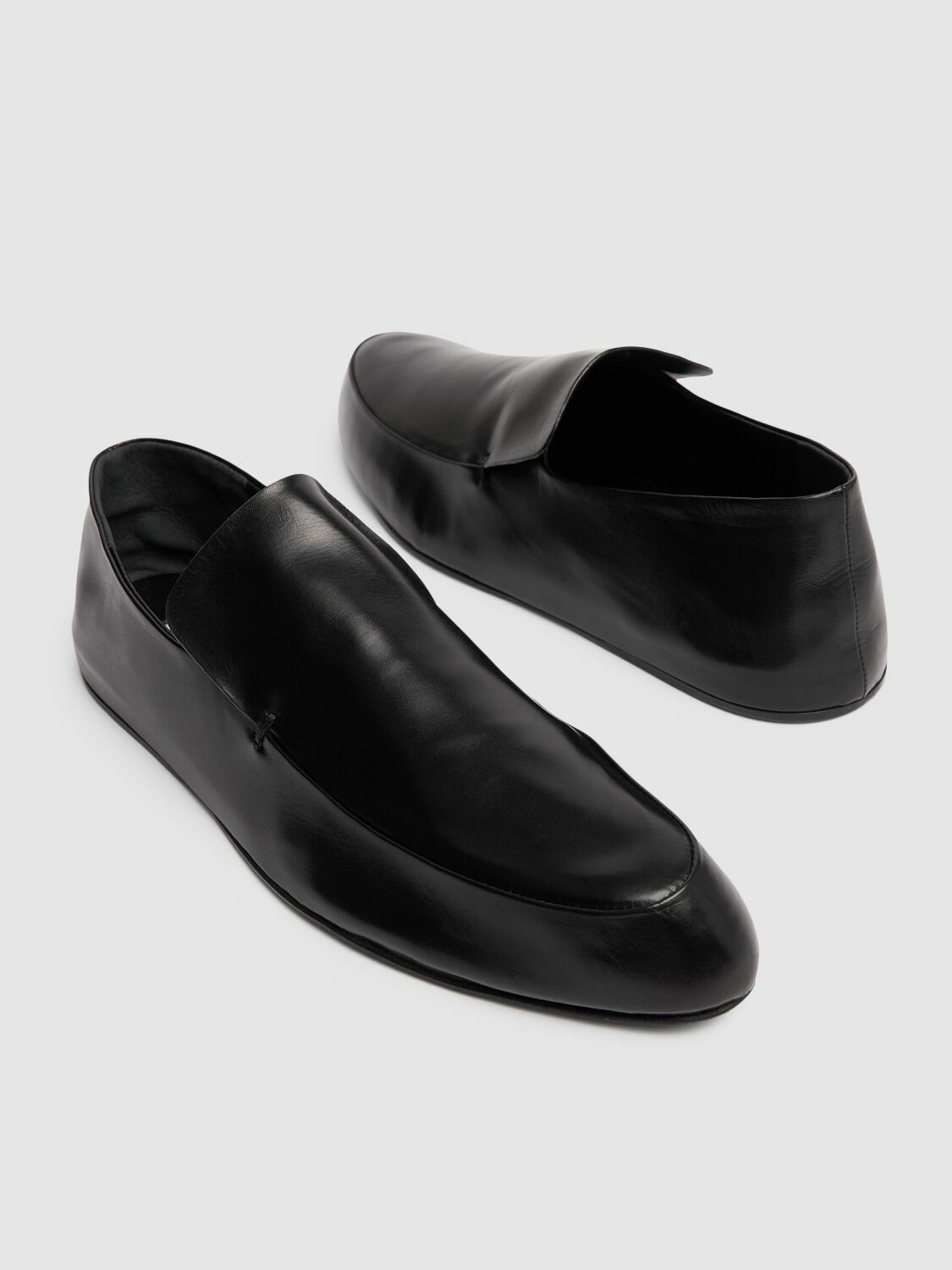 JIL SANDER 10mm Leather Loafers Jil Sander