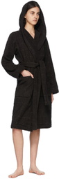 Bottega Veneta Brown Intreccio Bathrobe