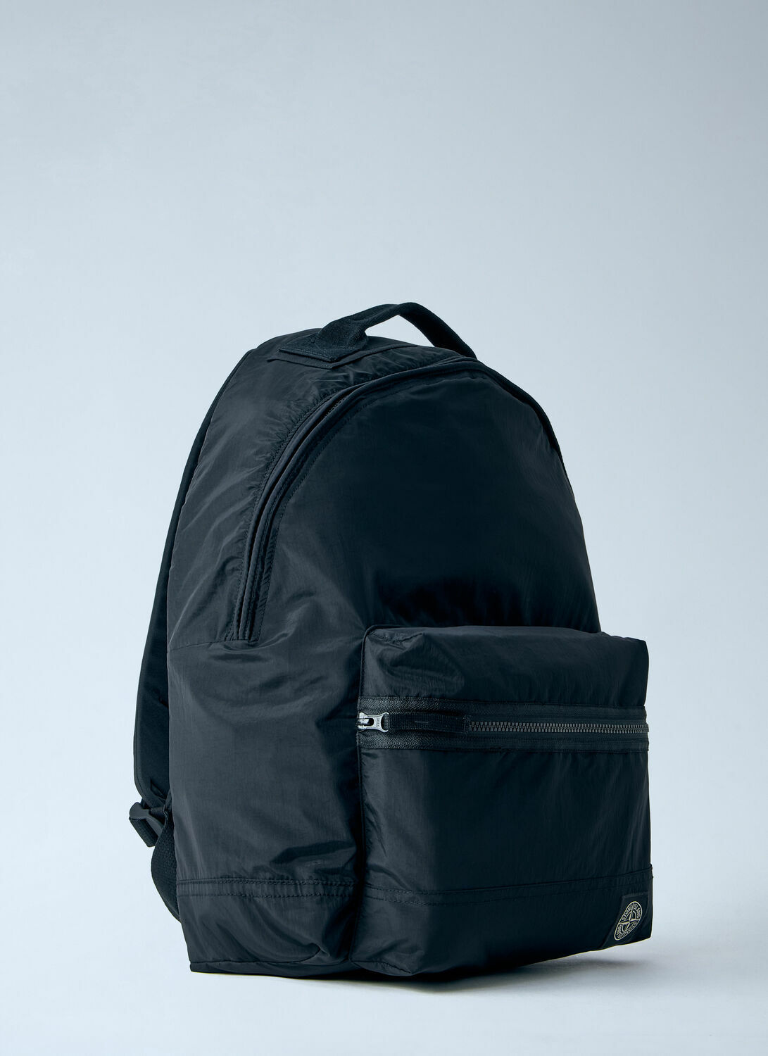 Stone Island Nylon Backpack with Front Zip Pocket