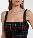Emilia Wickstead Micheline checked maxi dress