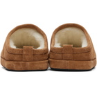 Balenciaga Tan Alaska Slippers