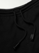 LOEWE - Tapered Cotton-Jersey Sweatpants - Black