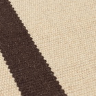 ferm LIVING Calm Kelim Rug - 140x200cm in Off-White/Coffee 