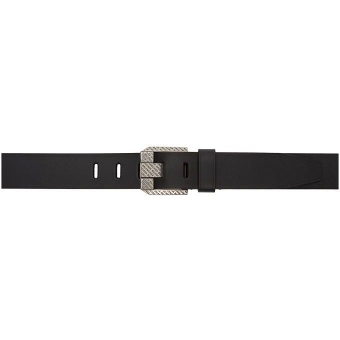 Photo: Balenciaga Black Leather Belt