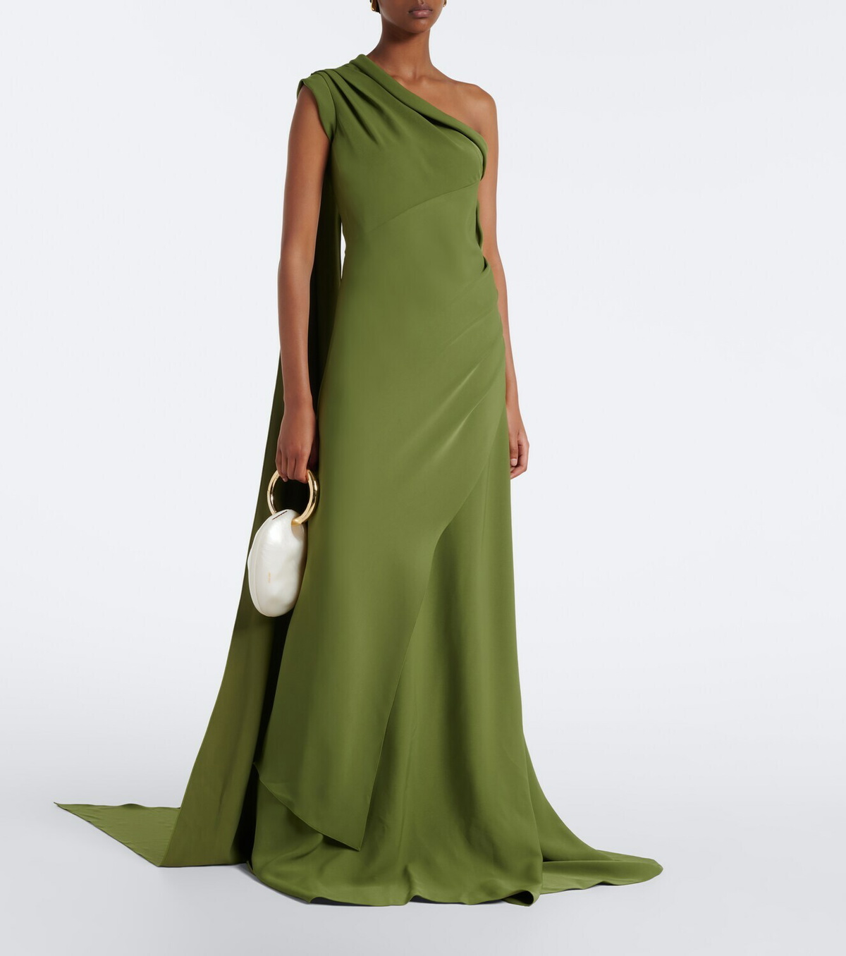 Jimmy Choo Oyster clutch