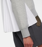 Sacai Cotton-blend sweatshirt