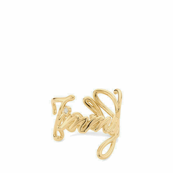 Photo: Jimmy Choo Logo Script Ring 