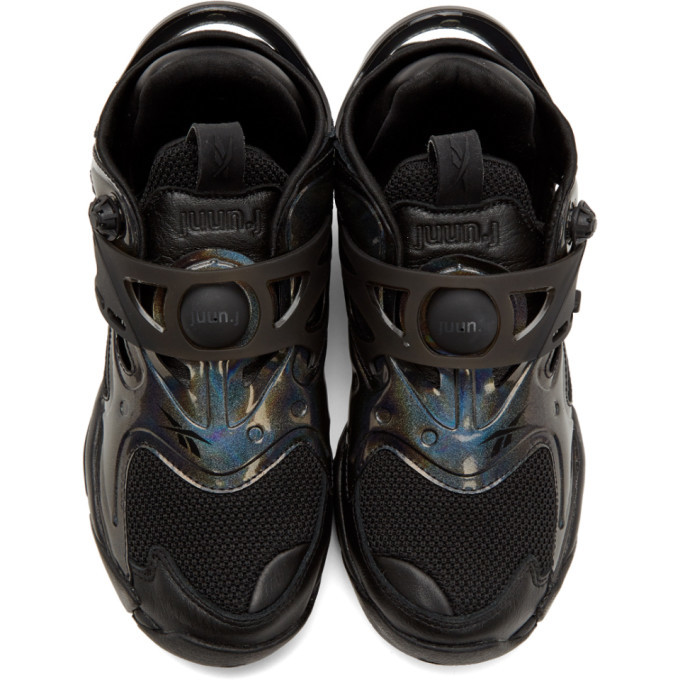 Black Reebok Edition Pump Court Sneakers