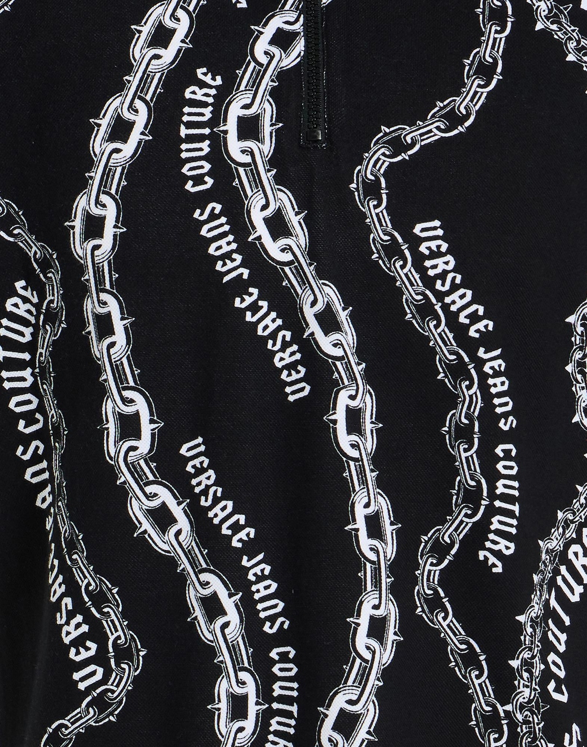 Versace Jeans Couture Mens Polo shirt in Black
