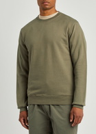 Colorful Standard Cotton Sweatshirt Khaki