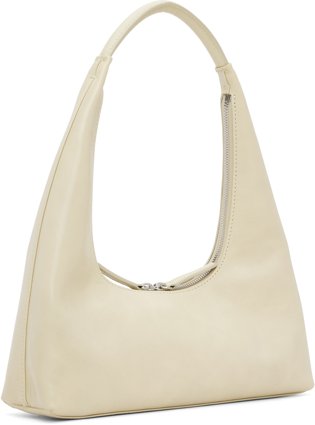 MARGESHERWOOD Off-White Leather Shoulder Bag