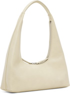 MARGESHERWOOD Off-White Leather Shoulder Bag